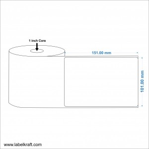 Shipping Label 100mm x 150mm ( 500 Labels Per Roll )