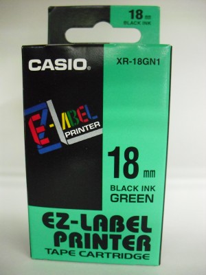 Casio Tape - XR18GN1