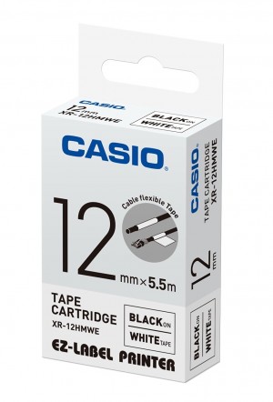 CASIO 12MM CABLE FLEXIBLE TAPE XR-12HMWE
