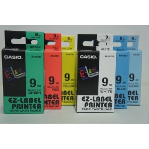 Casio 9mm Tape - XR9TWE 